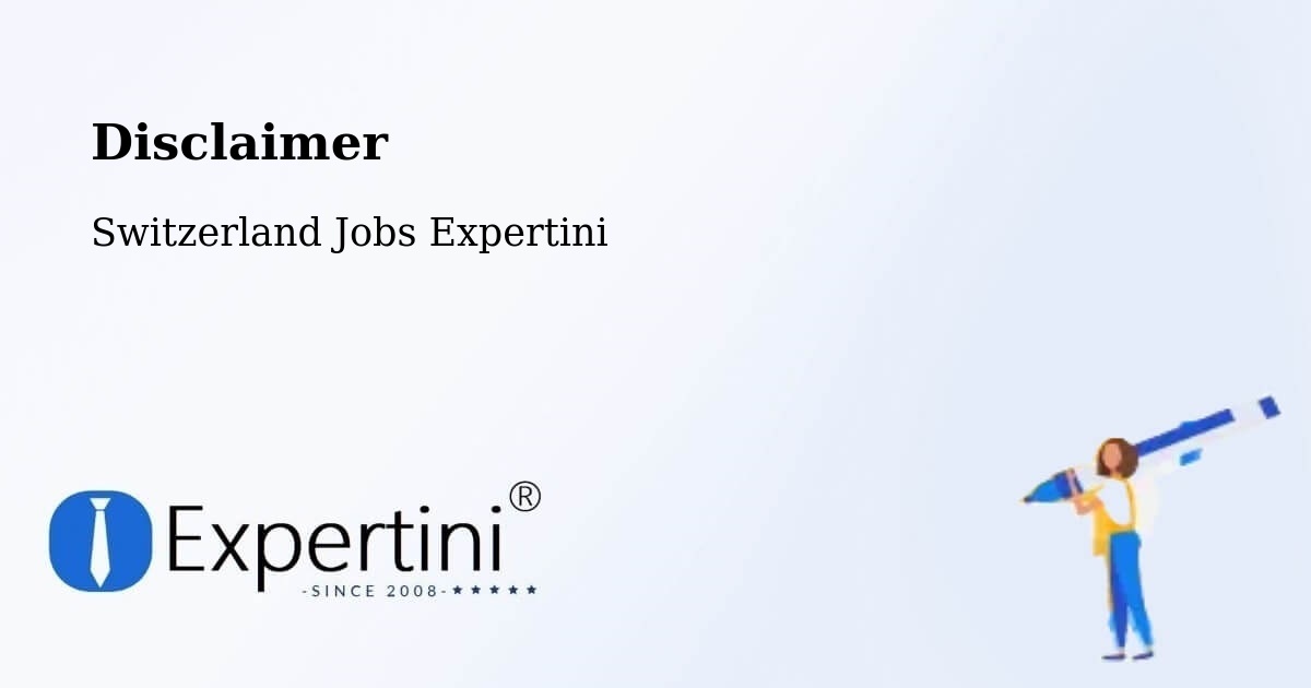 Disclaimer – Rheinfelden - Switzerland Jobs Expertini